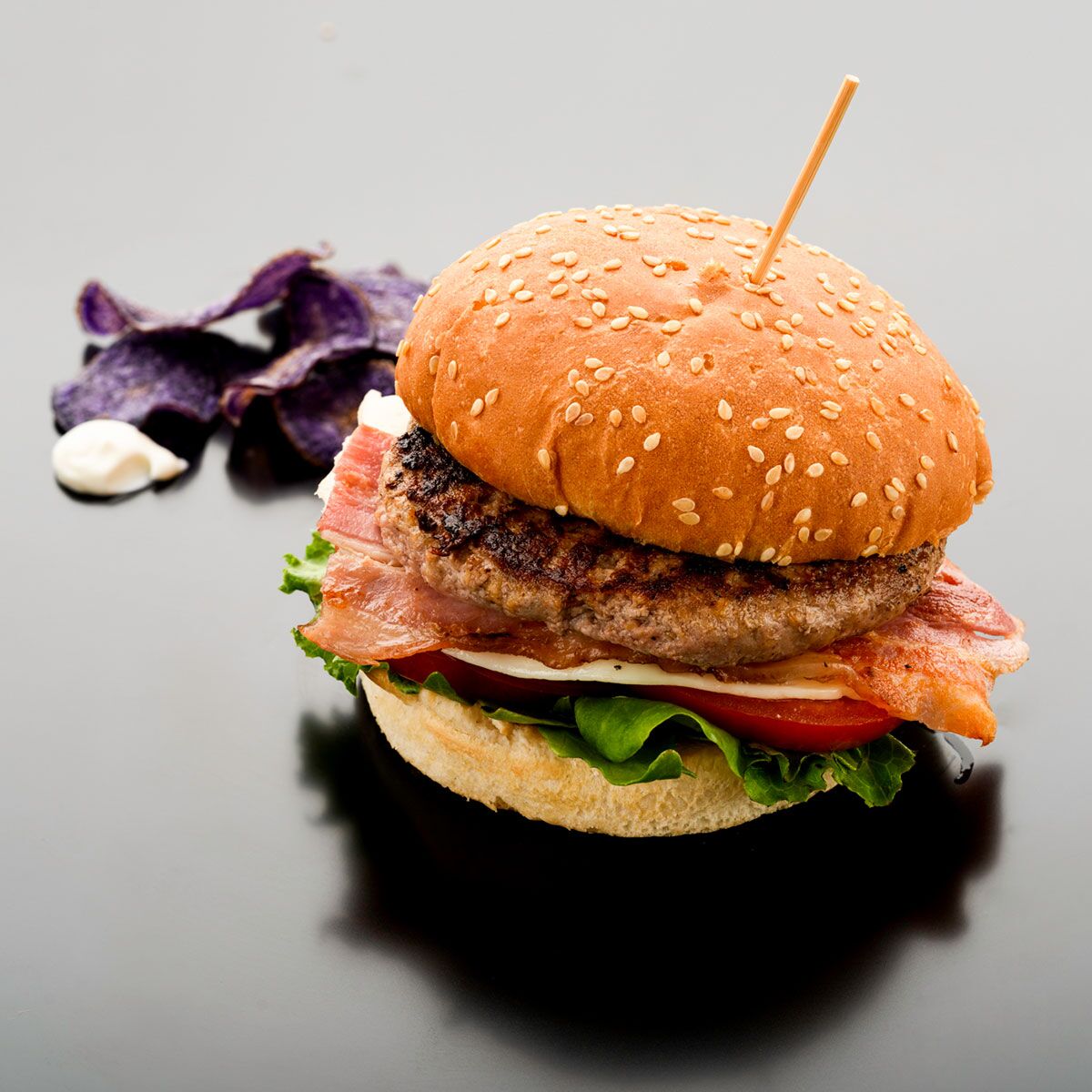 Hamburguesa de solomillo de pato
