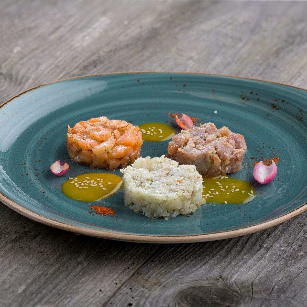 Tartares pescado ahumado Martiko