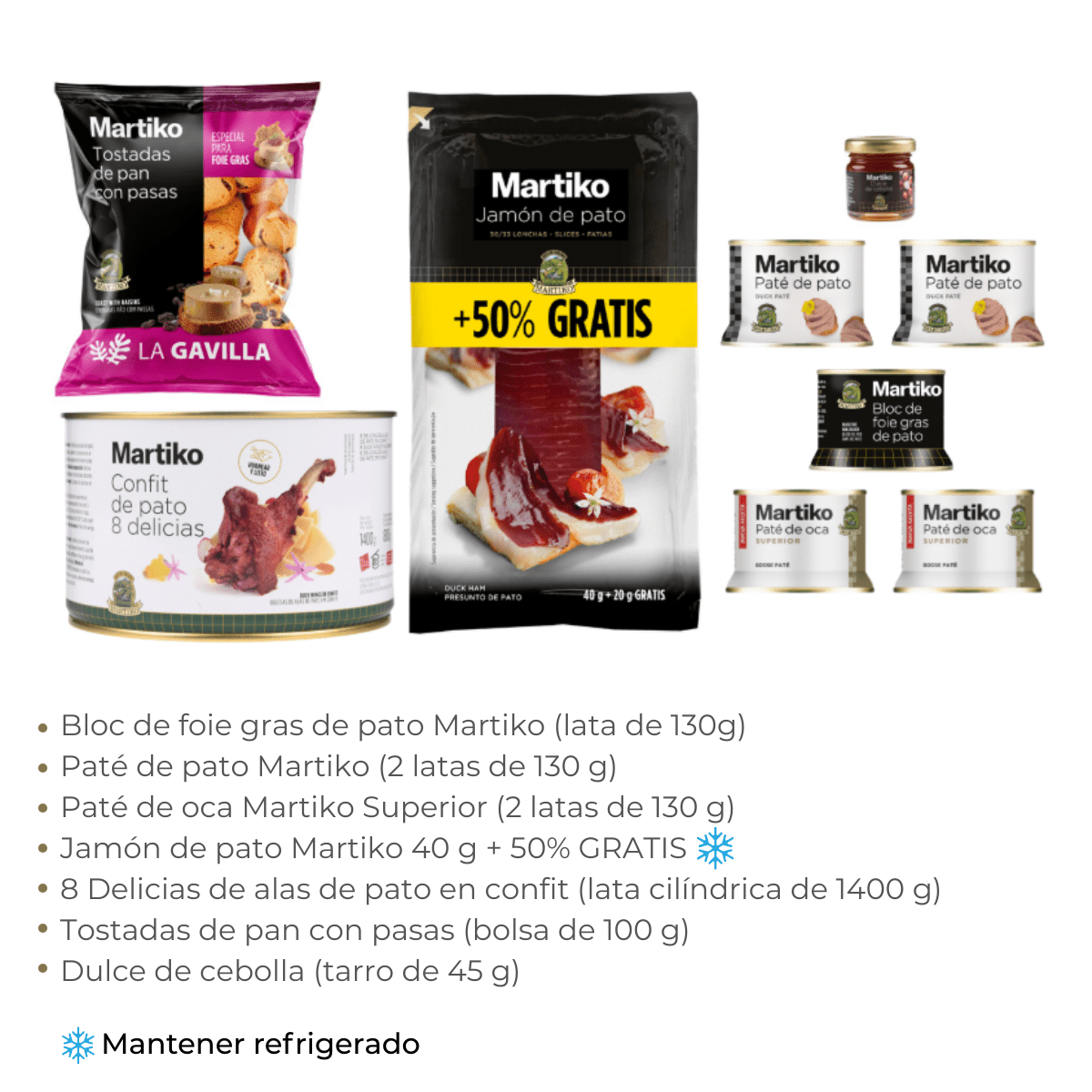 Lote Cata de pato Martiko para 2